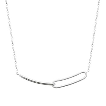 Damesketting - Zilver 925 - Lengte: 45 cm