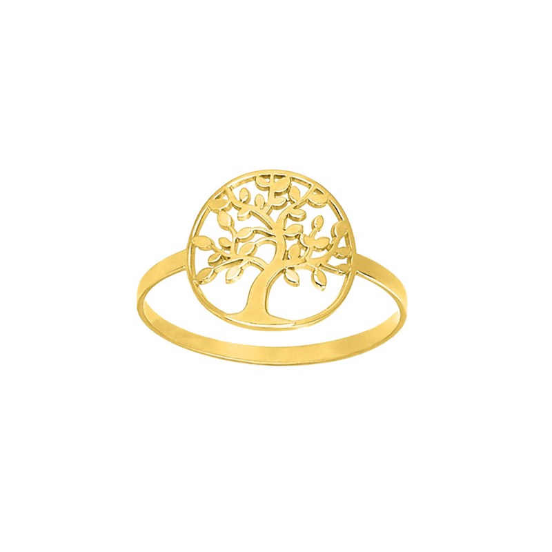 Bague femme - Arbre de vie - Or 9 Carats