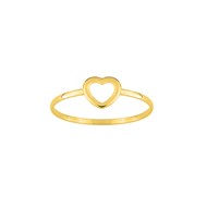 Bague femme - Or 9 Carats - Coeur