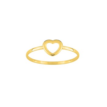 Bague femme - Or 9 Carats - Coeur