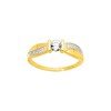 Bague Femme - Oxyde de zirconium - Or 9 Carats - vue V1