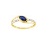 Bague Femme - saphir - Or 9 Carats - vue V1