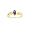 Bague Femme - saphir - Or 9 Carats - vue V1