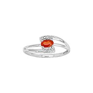 Bague Femme - rubis - Or 9 Carats