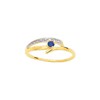 Bague Femme - saphir - Or 9 Carats - vue V1