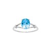 Bague Femme - topaze - Or 9 Carats - vue V1