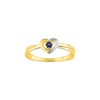 Bague Femme - saphir - Or 9 Carats - vue V1