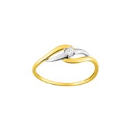 Bague Femme - Oxyde de zirconium - Or 9 Carats