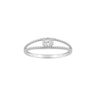 Bague Femme - Oxyde de zirconium - Or 9 Carats