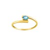 Bague Femme - topaze - Or 9 Carats - vue V1