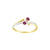 Bague Femme - rubis - Or 9 Carats - vue V1