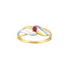 Bague Femme - rubis - Or 9 Carats - vue V1