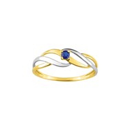 Bague Femme - saphir - Or 9 Carats