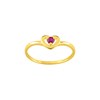 Bague Femme - rubis - Or 9 Carats - vue V1