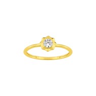 Bague Femme - Oxyde de zirconium - Or 9 Carats