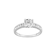 Bague Femme - Oxyde de zirconium - Or 9 Carats