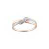 Bague Femme - Or 9 Carats - Diamant 0,01 Carats - vue V1