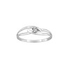 Bague Femme - Or 9 Carats - Diamant 0.018 Carats - vue V1