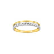 Bague Femme - Oxyde de zirconium - Or 9 Carats