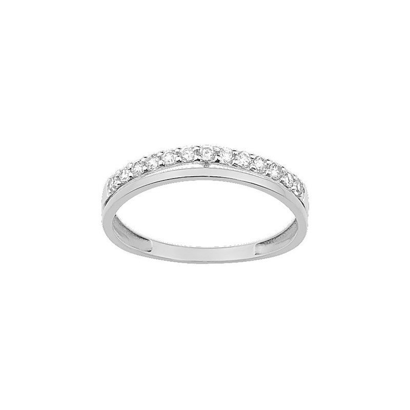 Bague Femme - Oxyde de zirconium - Or 9 Carats