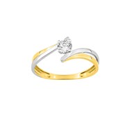 Bague Femme - Oxyde de zirconium - Or 9 Carats