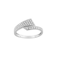 Bague Femme - Oxyde de zirconium - Or 9 Carats