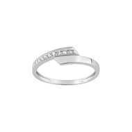 Bague Femme - Oxyde de zirconium - Or 9 Carats