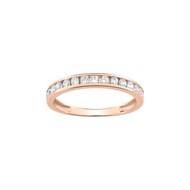 Bague Femme - Oxyde de zirconium - Or 9 Carats