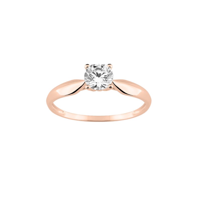 Bague Femme - Oxyde de zirconium - Or 9 Carats