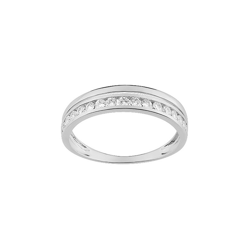 Bague Femme - Oxyde de zirconium - Or 9 Carats