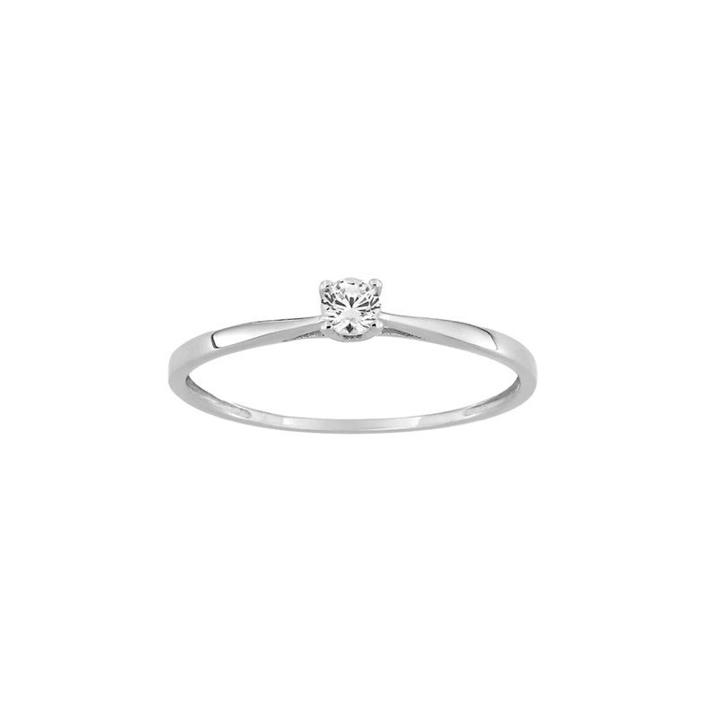 Bague Femme - Oxyde de zirconium - Or 9 Carats