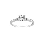 Bague Femme - Oxyde de zirconium - Or 9 Carats