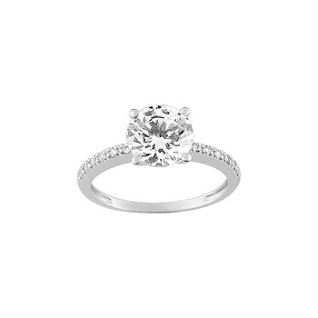 Bague Femme - Oxyde de zirconium - Or 9 Carats