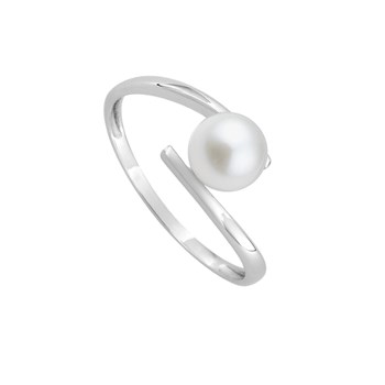 Bague femme - perle - Or 9 Carats