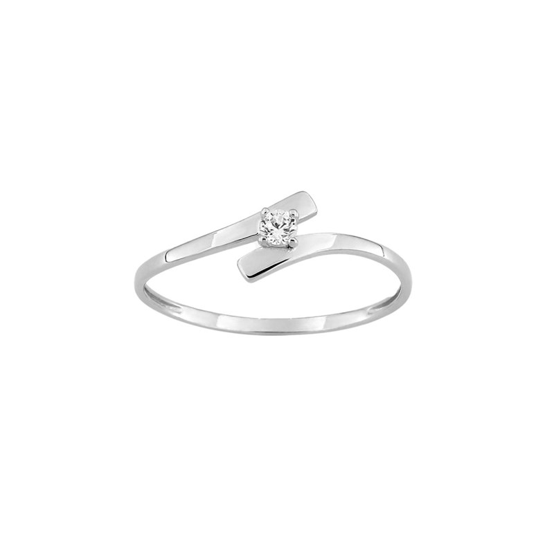 Bague Femme - Oxyde de zirconium - Or 9 Carats