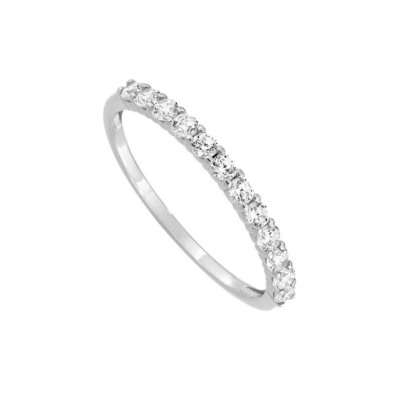 Bague Femme - Oxyde de zirconium - Or 9 Carats - vue 2