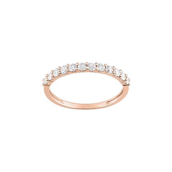 Bague Femme - Oxyde de zirconium - Or 9 Carats