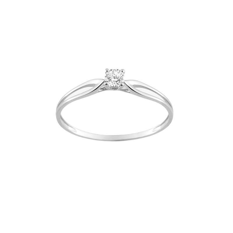 Bague Femme - Oxyde de zirconium - Or 9 Carats