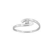 Bague Femme - Oxyde de zirconium - Or 9 Carats