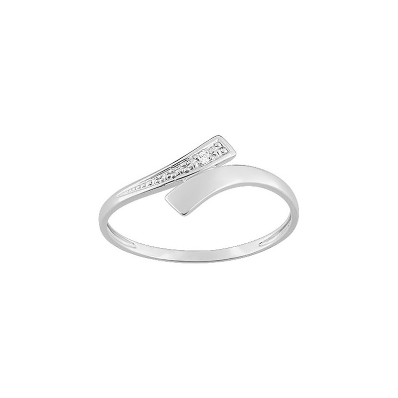 Bague Femme - Oxyde de zirconium - Or 9 Carats