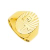 Chevalière homme - Or 18 Carats - vue V2