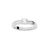 Bague femme - Oxyde de zirconium - Or 9 Carats - vue V1