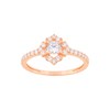 Bague femme - Or rose - Or 9 Carats - vue V1