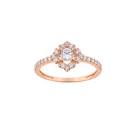 Bague femme - Or rose - Or 9 Carats