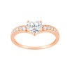 Bague femme - Or rose - Or 9 Carats - vue V1