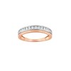 Bague femme - or rose - Or 9 Carats - vue V1