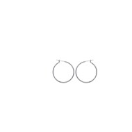 Créoles Femme - Argent 925 - Largeur : 30 mm
