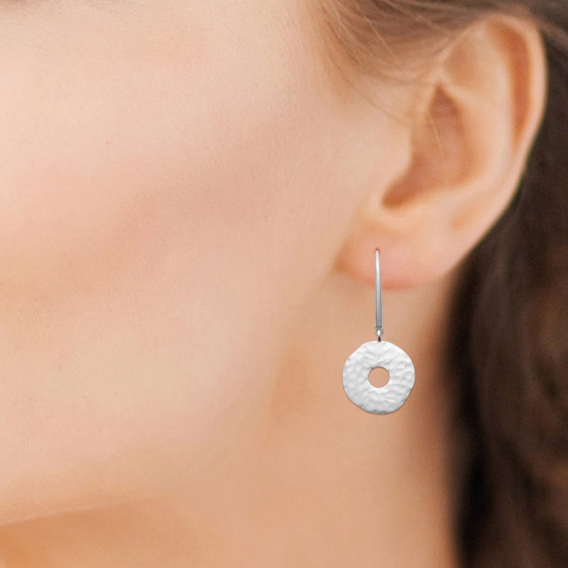 Boucles d'oreilles Femme - Argent 925 - vue 2