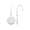 Boucles d'oreilles Femme - Argent 925 - vue V2