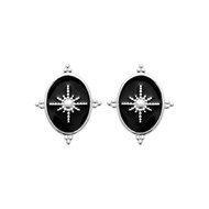 Boucles d'oreilles Femme - Argent 925 - Email